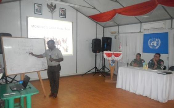 Foto: Prajurit TNI Diajari Cara Melindungi Anak-anak di Kongo - DSCN0787_(2).JPG
