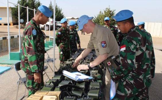 Foto: Ini Perlengkapan TNI yang Diperiksa ORI di Lebanon - IMG_9292.JPG