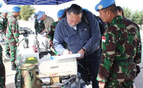 Foto: Ini Perlengkapan TNI yang Diperiksa ORI di Lebanon - IMG_9323.JPG