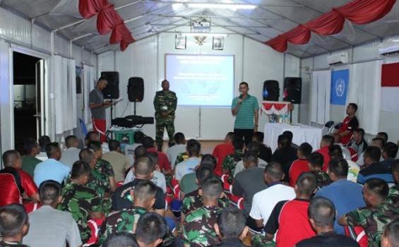 Prajurit TNI di Kongo Dapat Penyuluhan Hukum dari Mayor Asal Bangladesh - IMG_4964.JPG