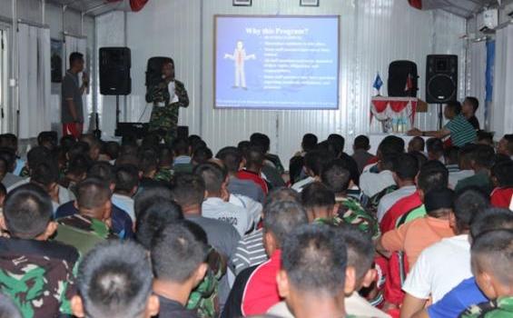 Prajurit TNI di Kongo Dapat Penyuluhan Hukum dari Mayor Asal Bangladesh - IMG_4970.JPG