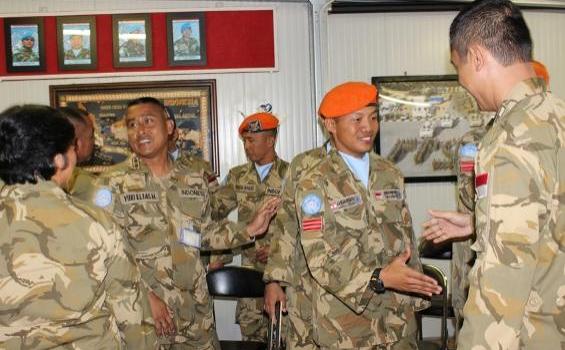 Foto: Ada Nasi Tumpeng Lezat di Peringatan HUT TNI AU di Lebanon - IMG_8692.JPG