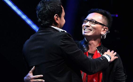 Mengenang Aksi Panggung Terakhir Isa Raja di X Factor (Berita Foto) - 20130412JEP21_Aksi_Panggung_Isa_Raja.jpg