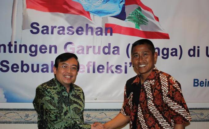 Baju Batik Warnai Sarasehan Tujuh Tahun Kontingen Garuda di UNIFIL - IMG_4748.JPG