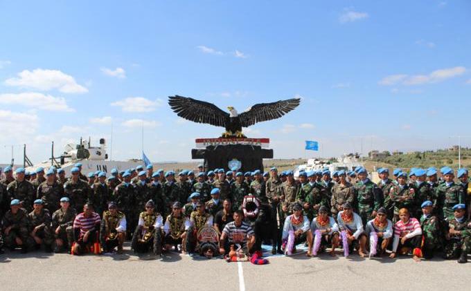 Tentara Perancis Terkesima Aksi Personel TNI Mainkan Tarian Reog - IMG_4165.JPG