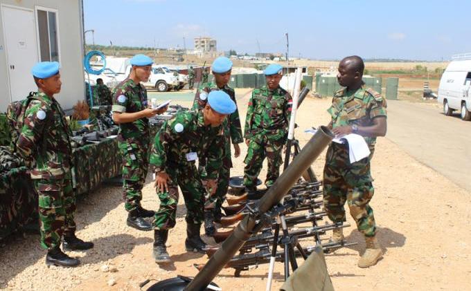 Alutsista Prajurit TNI Diperiksa Tim COE dan UNIFIL di Lebanon - IMG_4612.JPG