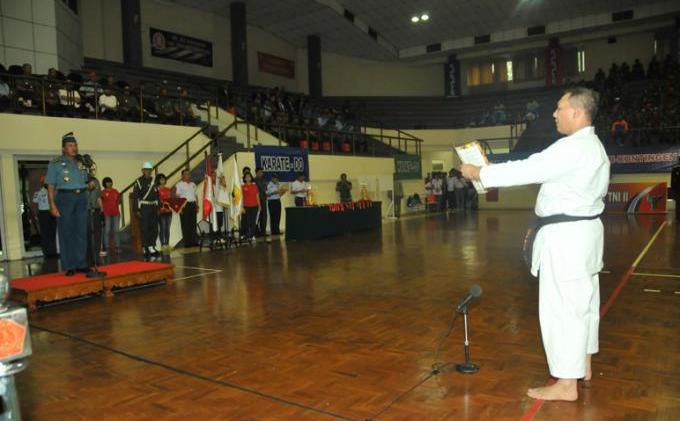 Para Personel TNI yang Jago Karate Ikuti Kejuaraaan di Cilangkap - KUN_8066.JPG