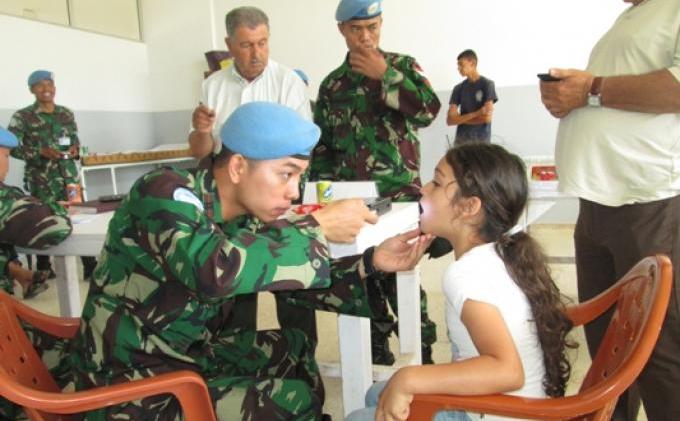 Tim Medis TNI Beri Bantuan Tenaga Kesehatan di Lebanon Selatan - IMG_4085_(1).JPG