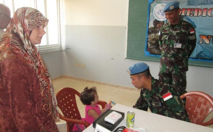 Tim Medis TNI Beri Bantuan Tenaga Kesehatan di Lebanon Selatan - IMG_4097.JPG