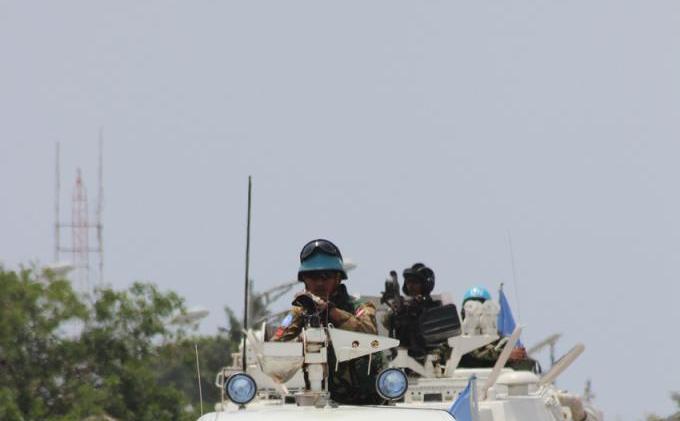 Prajurit TNI Amankan Force Commander Mayjen Paolo Serra di Lebanon - UNIFIL3.jpg