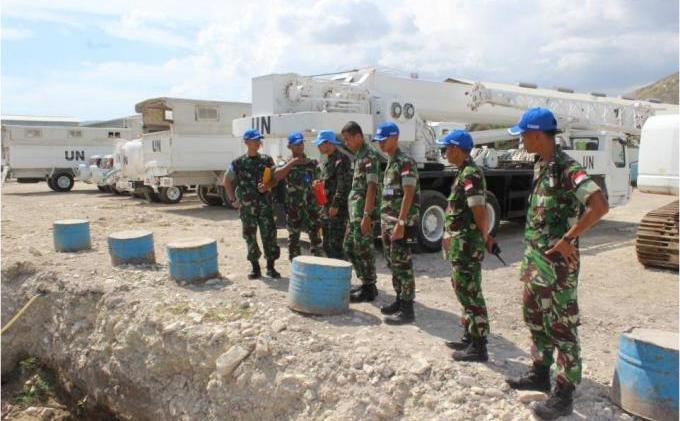 Tim ECU Kembali Periksa Markas Satgas Kizi TNI di Gonaives-Haiti - Picture11.jpg