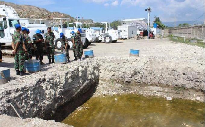 Tim ECU Kembali Periksa Markas Satgas Kizi TNI di Gonaives-Haiti - Picture2.jpg