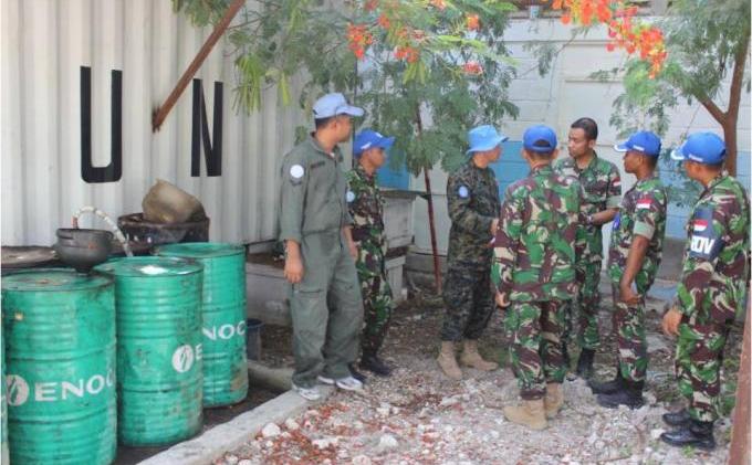 Tim ECU Kembali Periksa Markas Satgas Kizi TNI di Gonaives-Haiti - Picture5.jpg
