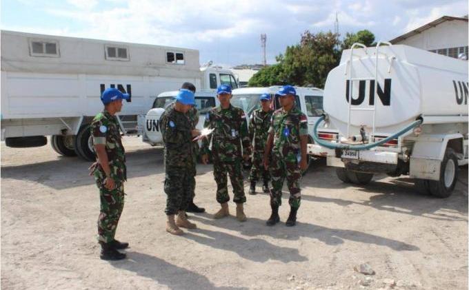 Tim ECU Kembali Periksa Markas Satgas Kizi TNI di Gonaives-Haiti - Picture6.jpg