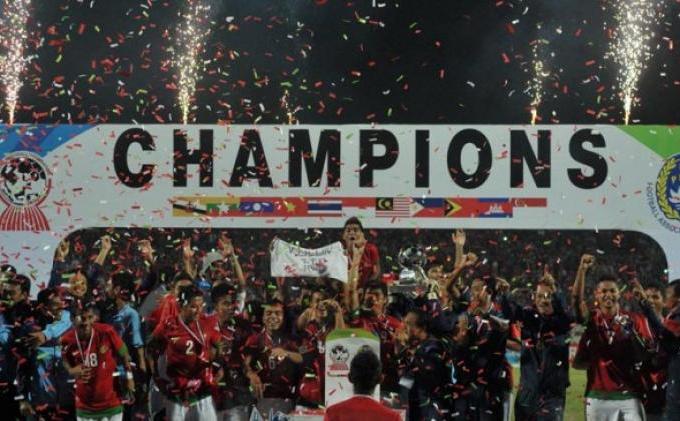 Galeri Kemenangan Indonesia atas Vietnam - Pemain_U-19_Indonesia_merayakan.jpg
