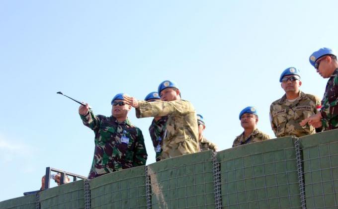 Prajurit TNI Dapat Kunjungan Khusus di Lebanon Selatan - Contico_1.jpg