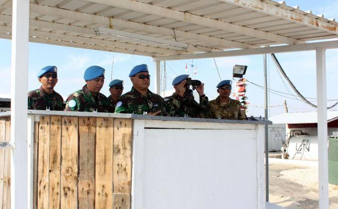 Prajurit TNI Dapat Kunjungan Khusus di Lebanon Selatan - Contico_4.jpg
