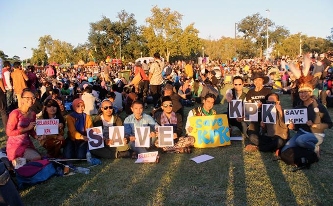 Peringatan Parade Australian Day Dukung Gerakan #SaveKPK - adelaide.jpg