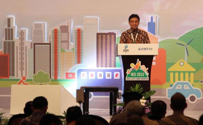 Foto-foto JK Launching Index Kota Cerdas Versi Kompas dan PGN - 20150324DAN07_Peluncuran_Indeks_Kota_Cerdas_Indonesia_2015.jpg