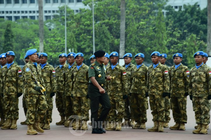 100 Prajurit Satgas MTF TNI terima Penghargaan