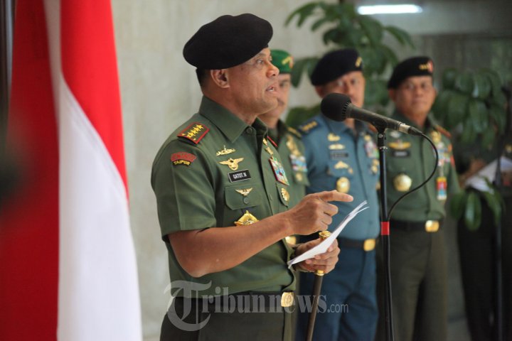 15 Perwira Tinggi TNI Naik Pangkat