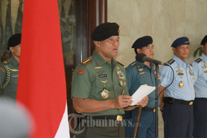 17 Pati TNI Naik Pangkat