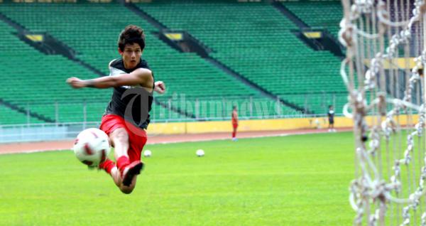 Irfan Ikut Berlatih Timnas