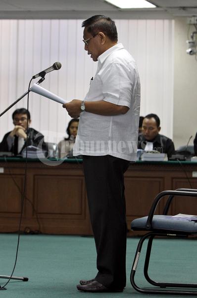 Sidang Pledoi Mantan Sesmenkokesra