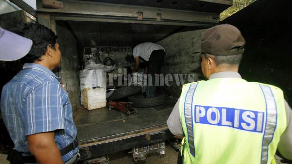Razia Kendaraan Pantura