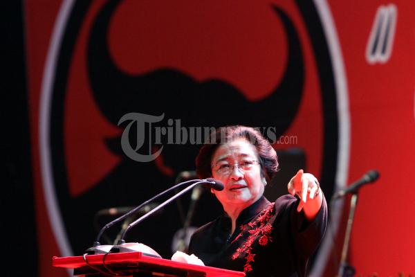Megawati Pidato Saat Halal Bi Halal