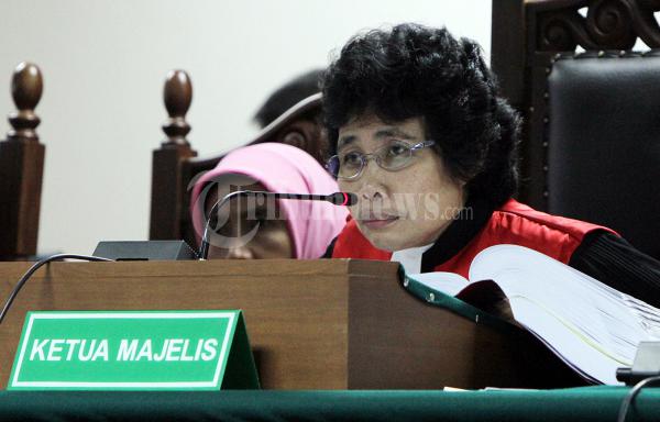 Albertina Ho Ketua Majelis Hakim Sidang Cirus Sinaga