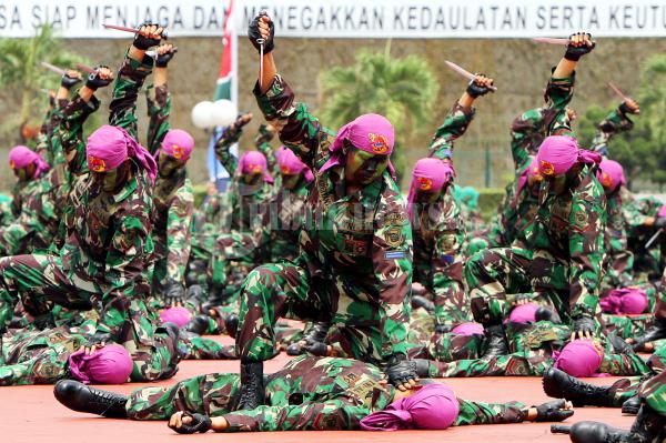 Beladiri Marinir HUT TNI Ke 66