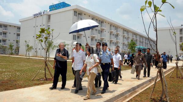 Wapres Kunjungi Wisma Atlit JSC Palembang