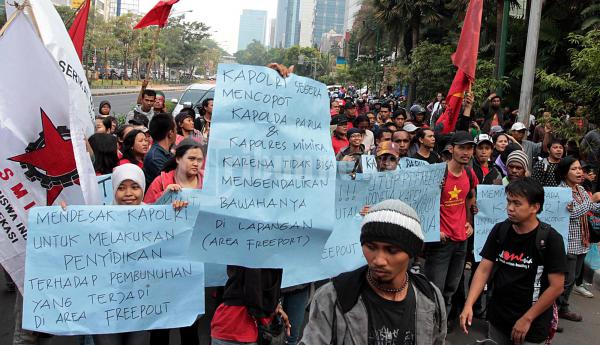 Solidaritas Untuk Karyawan Freeport