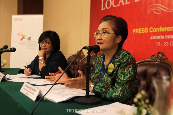 Konferensi Pers Transaksi Trade Expo Indonesia