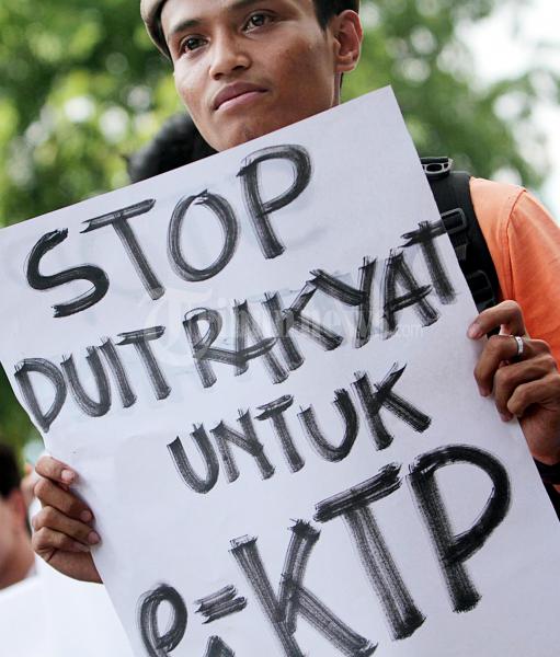 Mahasiswa Desak KPK Usut Dugaan Korupsi KTP Elektronik