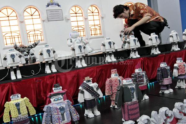 Robot Peringati Hari Sumpah Pemuda