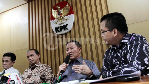 KPK dan Kemenkumham Bahsa Revisi UU Tipikor Bersama