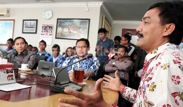 Tim Tunas Garuda Temui Menpora Andi Mallarangeng