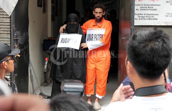Umar Patek Jalani Reka Ulang di Kampung Melayu