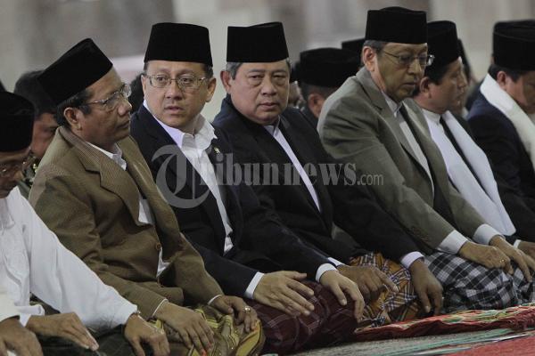 Presiden Tunaikan Sholat Idul Adha