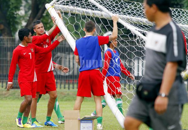 Latihan Timnas U 23 SEA Games 2011