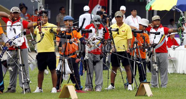 Atlit Panahan Bertanding di SEA Games