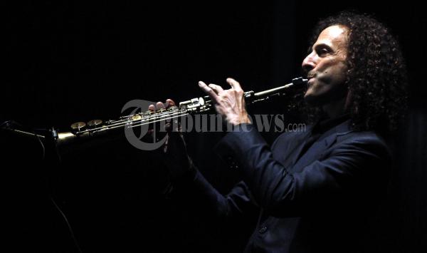 Musisi Saxophone Kenny G Konser di Jakarta