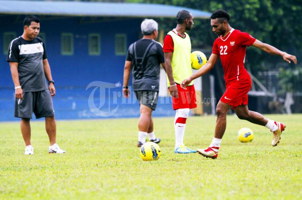 Latihan Strategi Timnas U 23 Persiapan Melawan Tim Malaysia