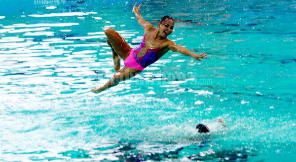 Renang Indah Dapat Perak SEA Games
