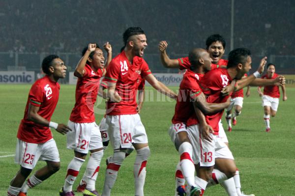 Selebrasi Timnas Indonesia U 23