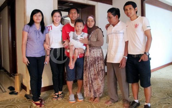 Andik Vermansyah dan Keluarga