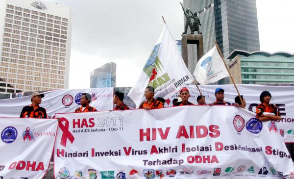 KAMMI dan Pemuda Pancasila Peringati Hari AIDS 2011