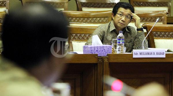 Calon Deputi Gubernur BI Muliaman D Hadad